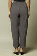 Black LIVA Straight Palazzo image number 4