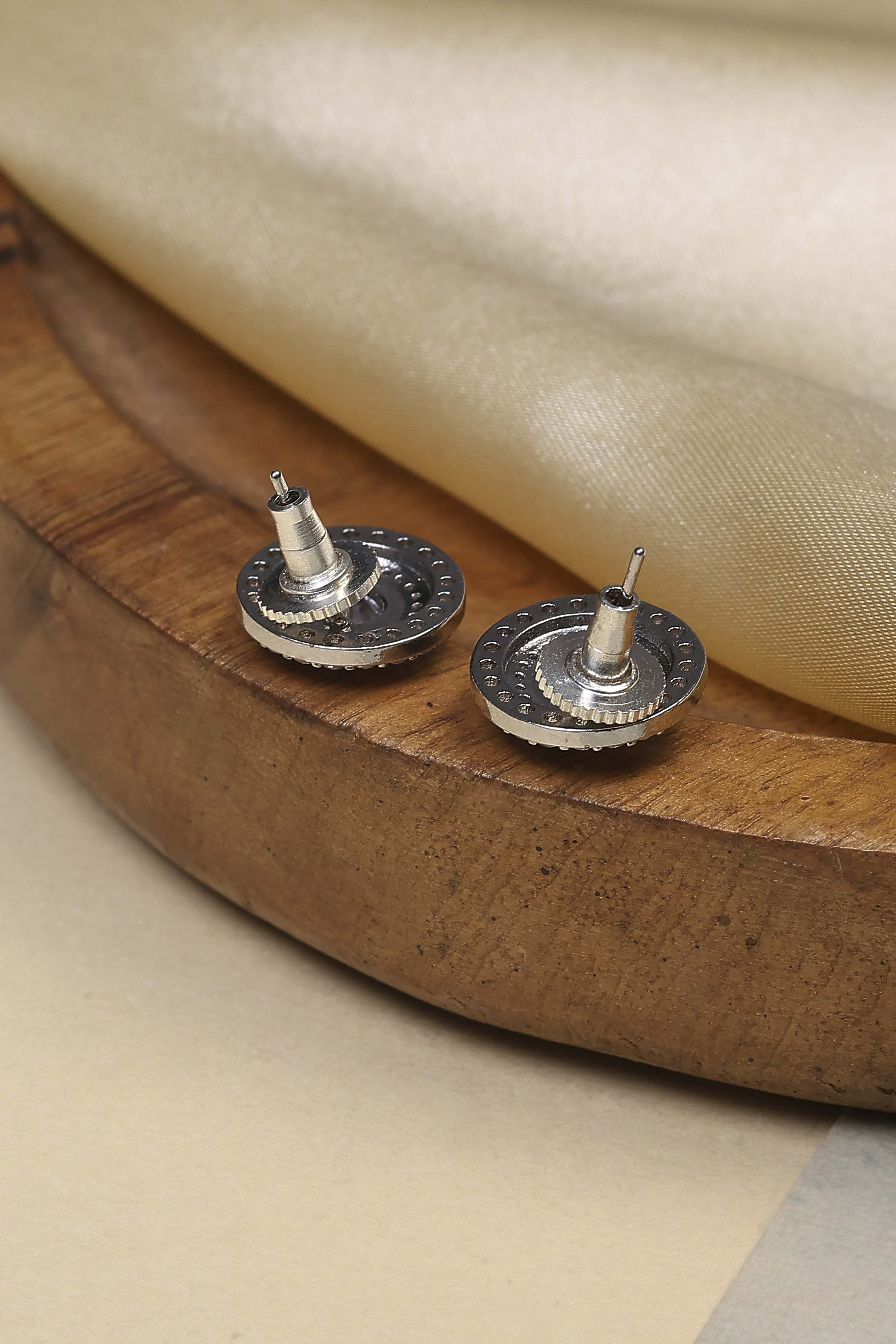 White Brass Studs image number 2