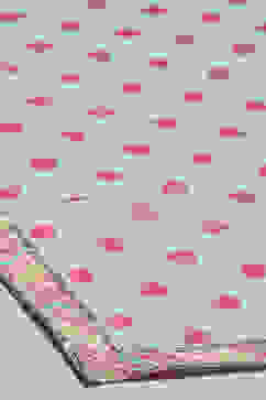 Peach Cotton Blend Straight Kurta Salwar Suit Set image number 3