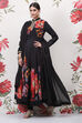 Rohit Bal Off White Cotton Silk Anarkali Printed Suit Set image number 5