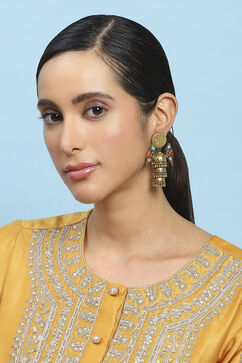 Multicolour Alloy Jhumka image number 3