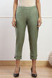 Green Bay Cotton Blend Solid Pant image number 4