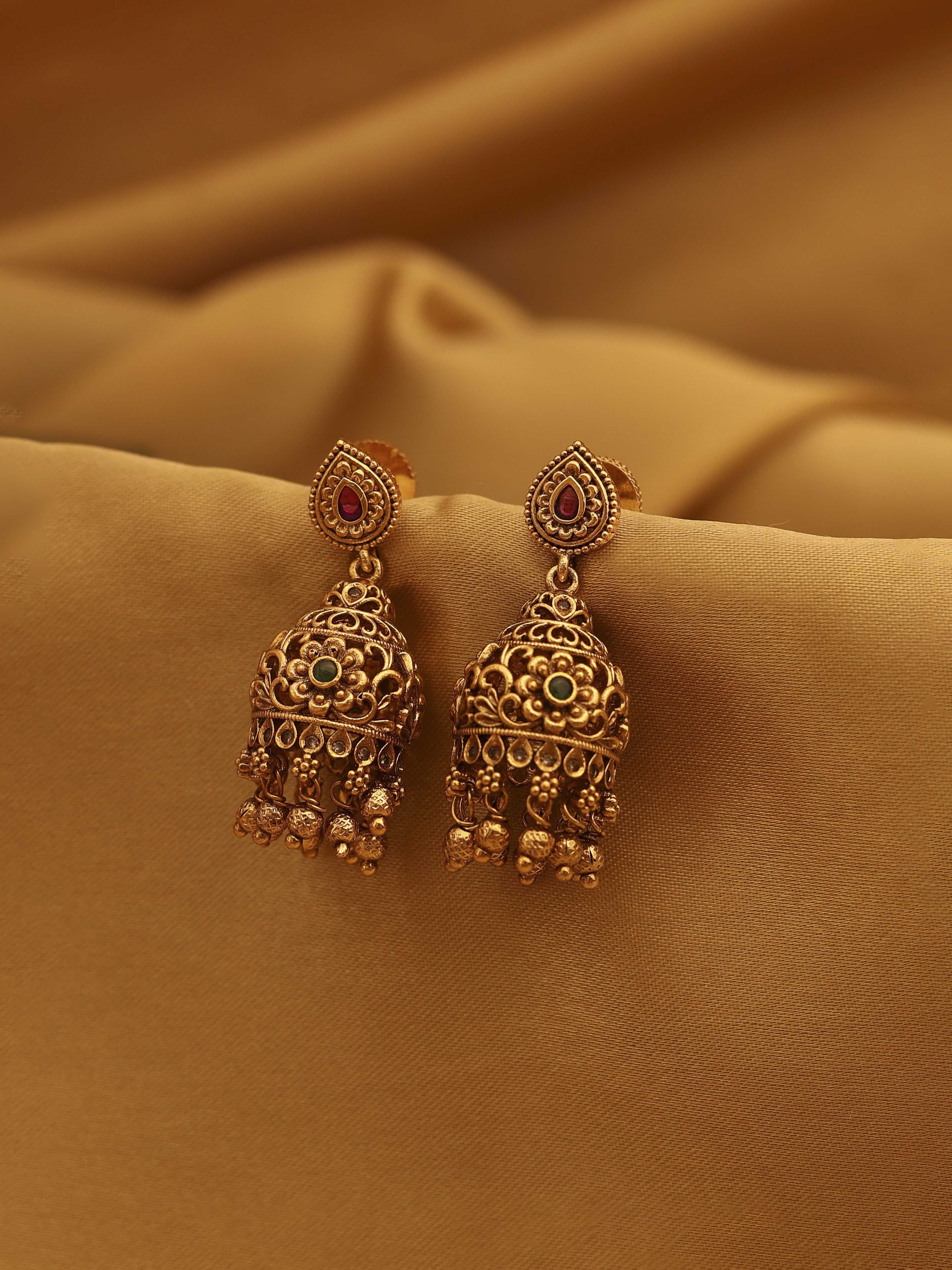 biba Gold Brass Drop & DanglersGold Brass Drop & Danglers-picture-139