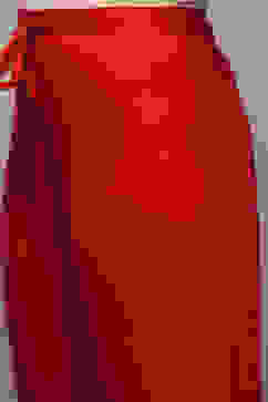 Deep Red Cambric Relaxed Kurta Palazzo Suit Set image number 2