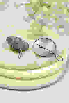 Mint Green Brass Drop & Danglers image number 2