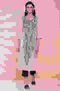 Peach Cotton Straight Kurta image number 0