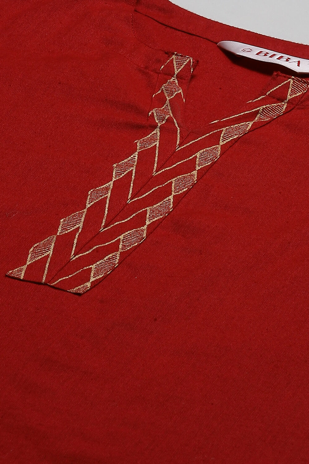 Blue Cotton Blend Straight Kurta Palazzo Suit Set image number 1