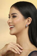 White Gold Plated Brass Studs image number 3