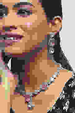 Light Pink Brass Drop & Danglers image number 3