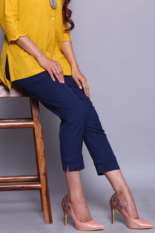 Green Bay Cotton Blend Solid Pant image number 6