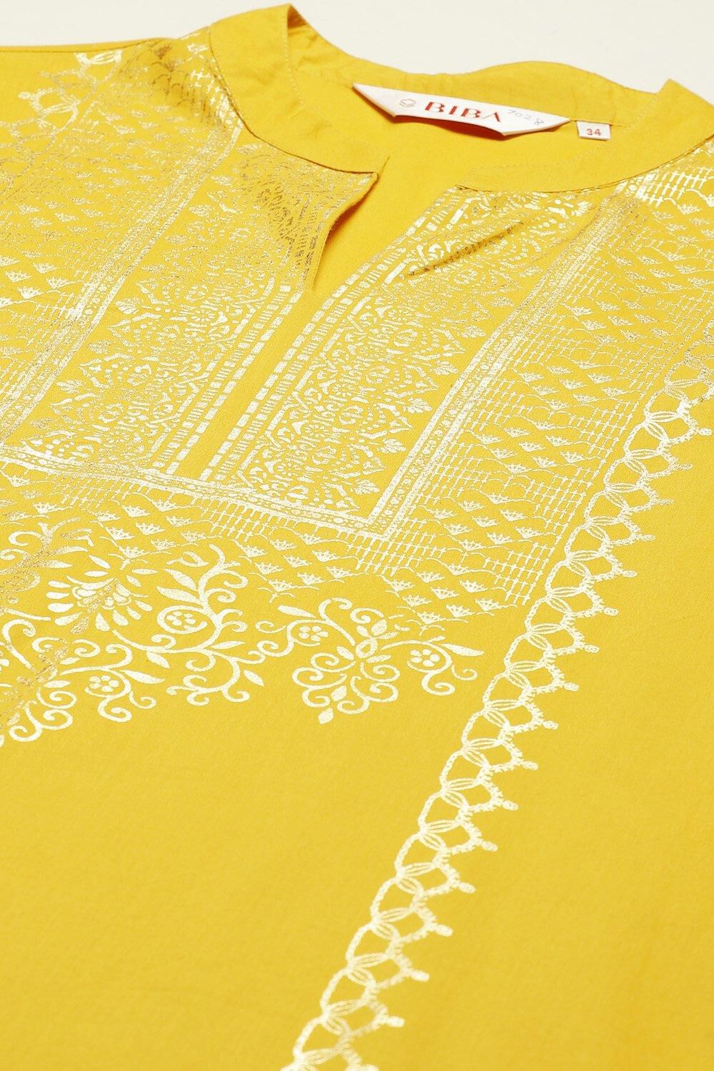 Navy Cotton Straight Kurta Palazzo Suit Set image number 1