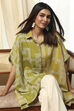 Green Geometric Printed Kaftan-Style Shirt image number 5