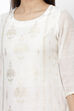 Red Art Silk Printed Kurti image number 1
