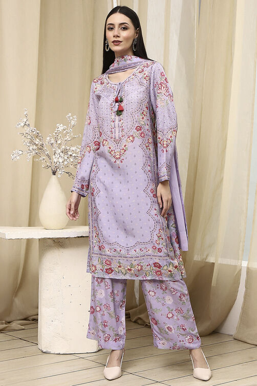 Pista Green Modal Blend Straight Suit Set image number 6