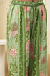 Rust Cotton Yarn-Dyed Kalidar Suit Set image number 2