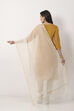Off White Art Silk Dupatta image number 1