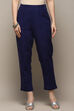 Off White Slub Pants image number 4
