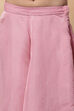 Purple Viscose Rayon Printed Front Open Sharara Suit Set image number 2