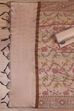 Grey Cotton Printed Embroidered Unstitched Suit Set image number 3