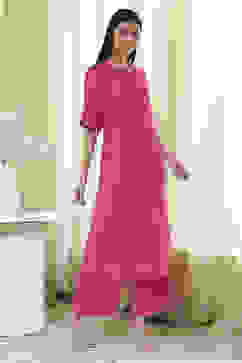 Blush Pink Straight Kurta Set image number 5