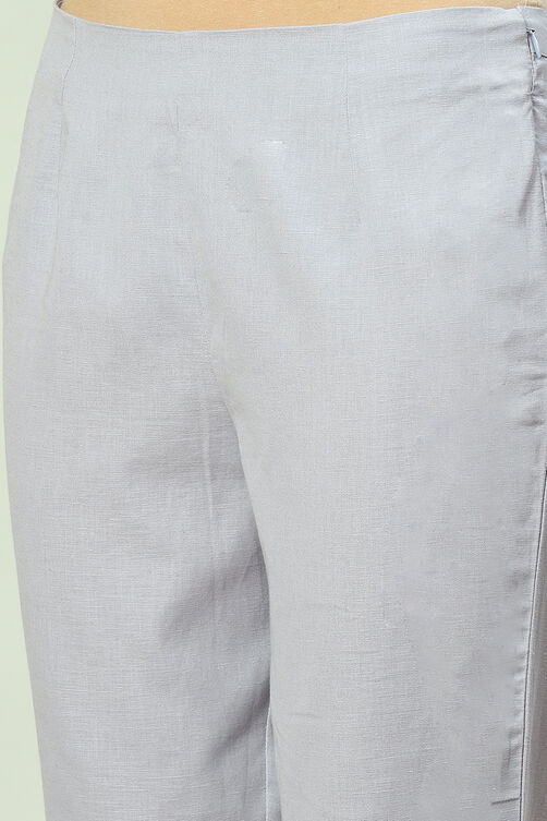 Green Bay Cotton Blend Solid Pant image number 1
