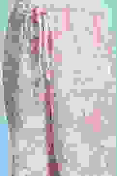 Pink Cotton Printed Gathered Suit Set image number 2