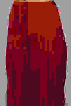 Red Rayon Straight Kurta Salwar Suit Set image number 2