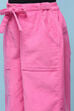 Pink Cotton Solid Pants image number 1