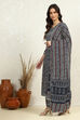 Green Cotton Floral Printed Unstitched Suit Set image number 4