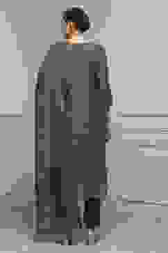 Green Chanderi Blend Printed Embroidered Unstitched Suit Set image number 5