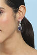 Purple Alloy Drop & Danglers image number 1