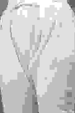 Rohit Bal Ivory Cotton Silk Anarkali Yarndyed Suit Set image number 3