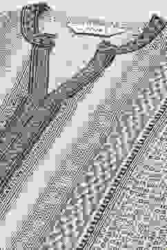 Beige & Black LIVA Straight Printed Kurta image number 3