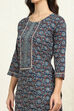 Green Cotton Floral Printed Unstitched Suit Set image number 2