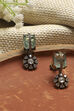 Mint Green Brass Drop & Danglers image number 0