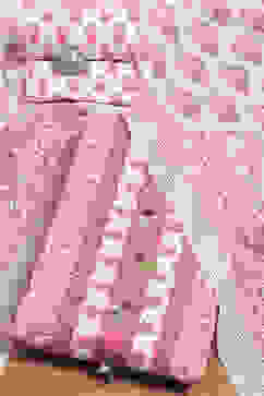 Pink Cotton Unstitched Suit Set image number 0