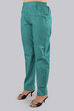 Blue Unstitched dress material Suit Set image number 5