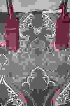 Pink PU Tote Bag image number 6