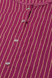 Grey Cambric Narrow Kurta Pant Suit Set image number 1