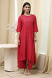 Blue Shantoon Asymmetric Suit Set image number 6
