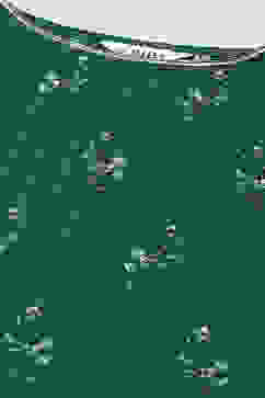 Green Cotton Straight Printed Kurta image number 1