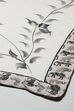 Off White Cotton Handloom Unstitched Suit Set image number 4