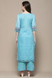 Red Cotton Blend Digital Print Unstitched Suit Set image number 6