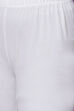 Off White Cotton Girls Tiered Kurta Churidar Suit Set image number 2