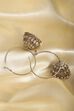 Champagne Alloy Jhumka image number 2