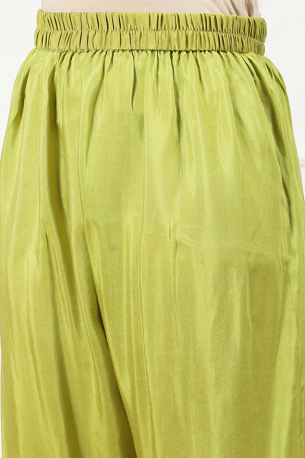 Red Organza Embroidered Unstitched Suit Set image number 2