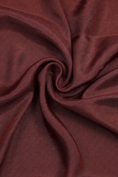 Wine Silk Blend Printed Embroidered Unstitched Suit Set image number 2
