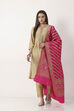 Rani Pink Art Silk Dupatta image number 0