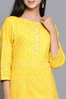 Yellow Unstitched dress material Suit Set image number 1