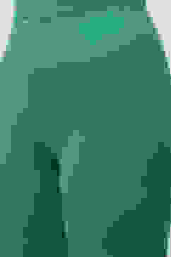 Green Art Silk Flared Kurta Legging Suit Set image number 2